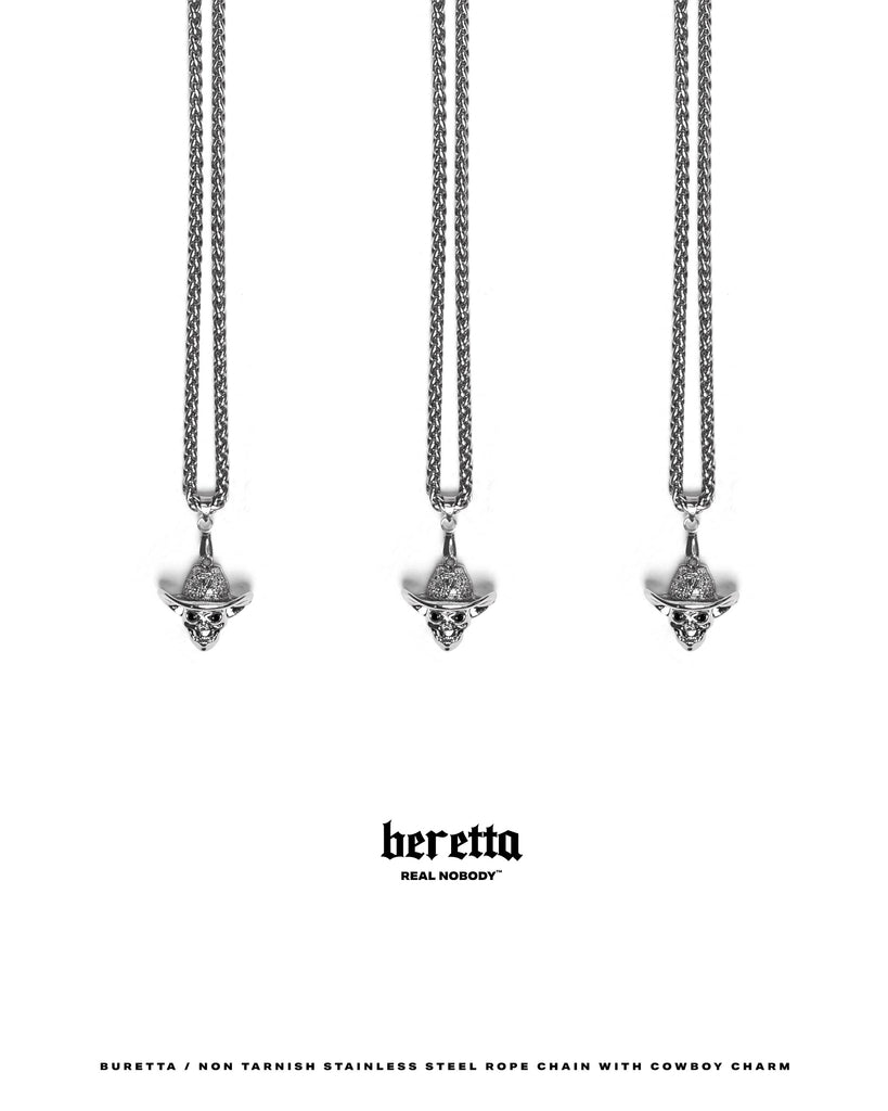 Beretta Charm Necklace